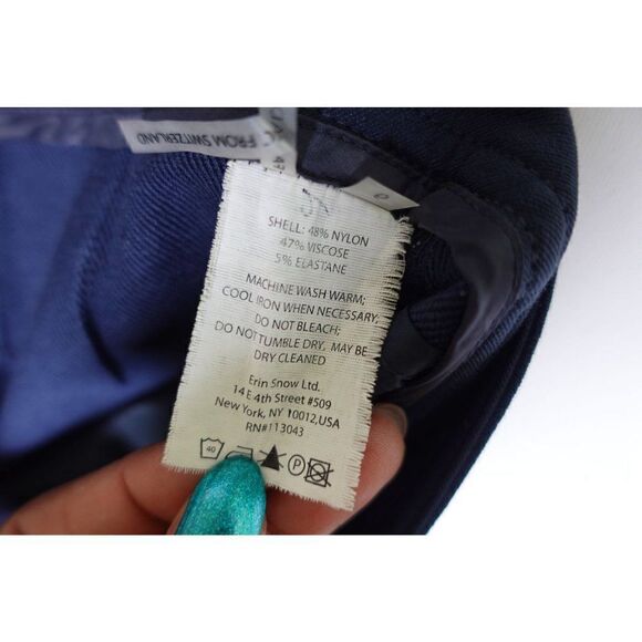 Erin Snow Jes Pant In Racer Navy Blue - Picture 7 of 15